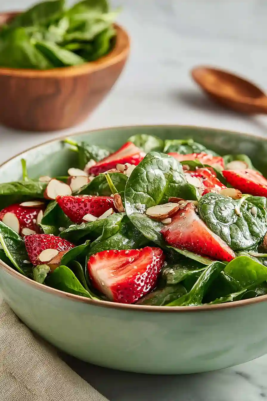 easter spinach salad