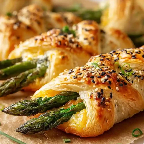 asparagus puff pastry bundles