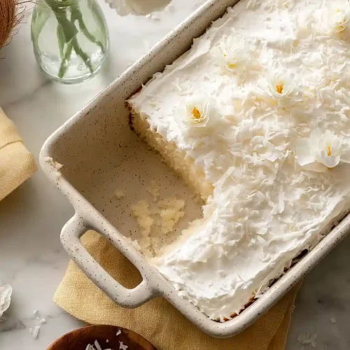 coconut cake with white cake mix