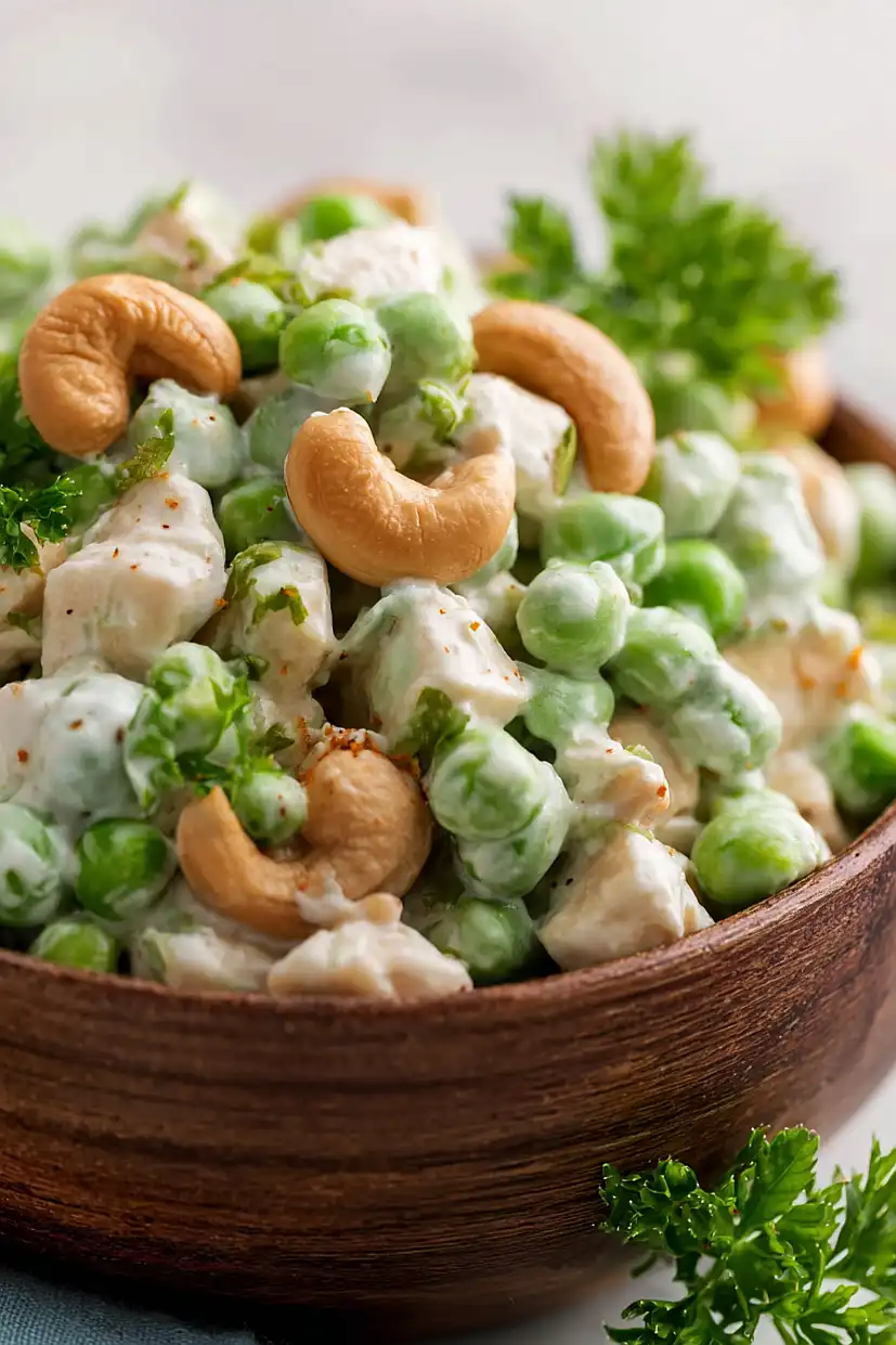 cashew pea salad