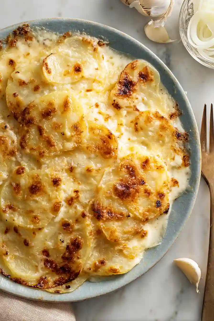 scalloped potatoes without cheese