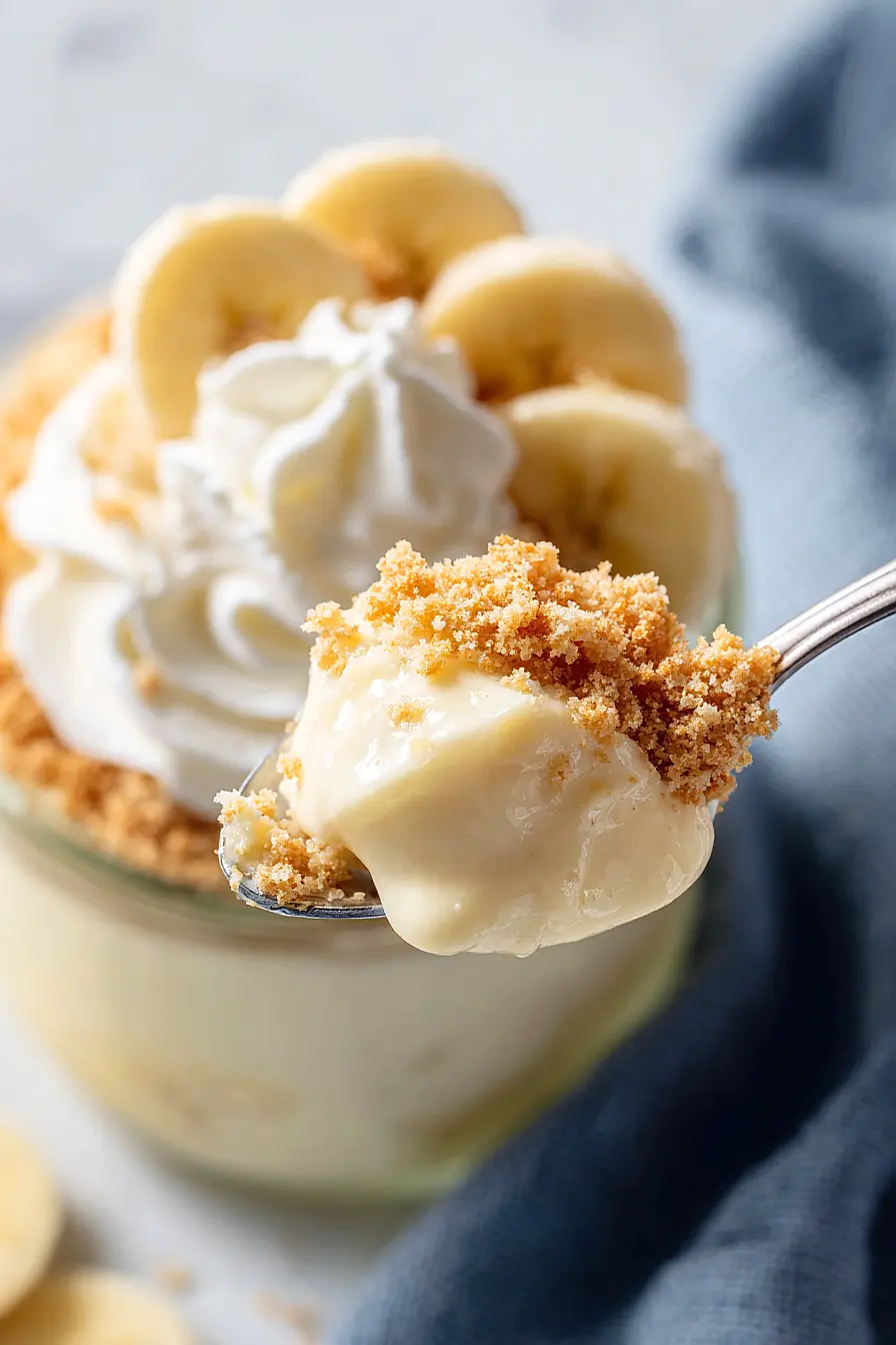 high protein banana pudding