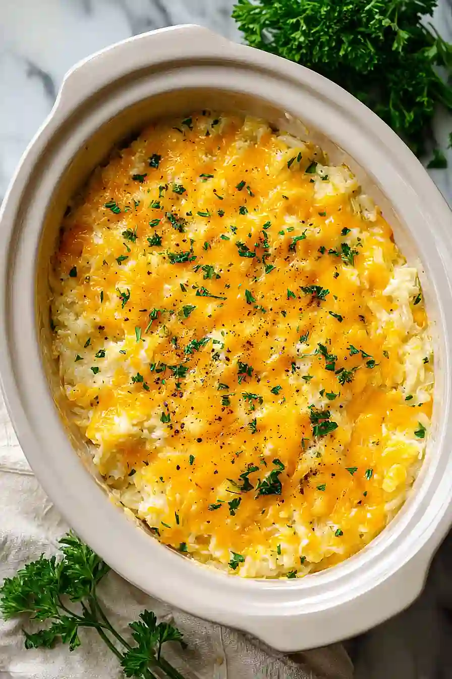 crockpot hashbrown casserole