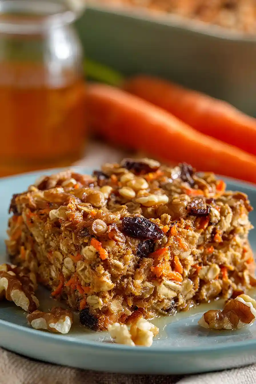 carrot cake baked oatmeal