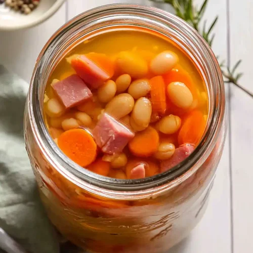canning ham and bean soup