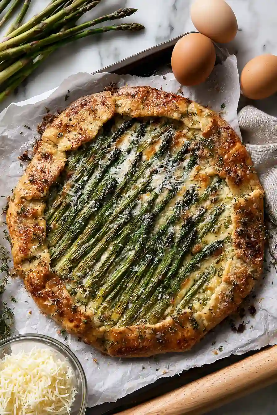 asparagus galette