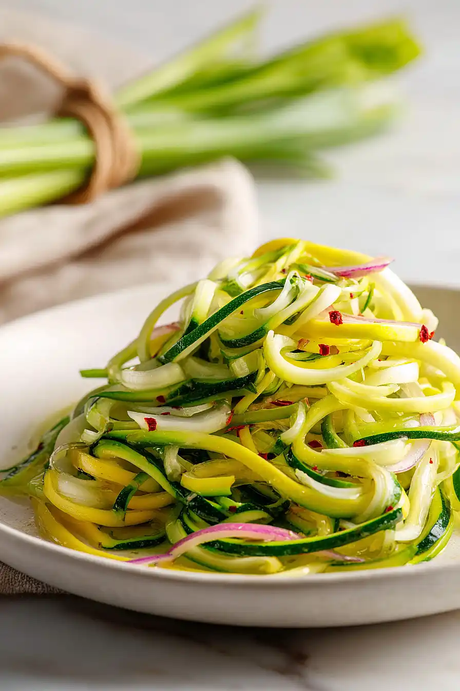 zucchini and celery salad