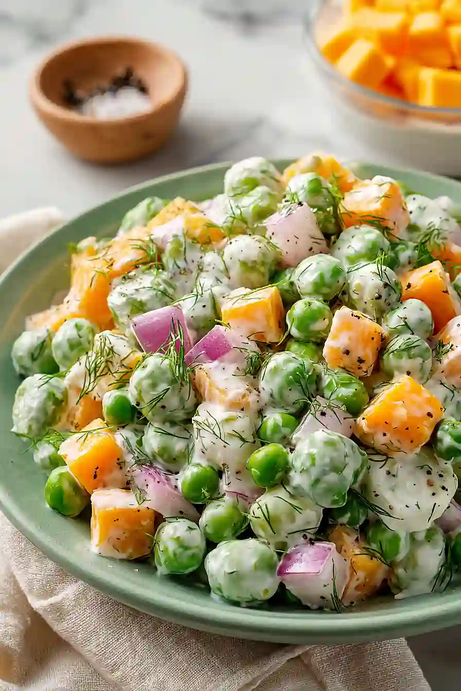gluten free pea salad