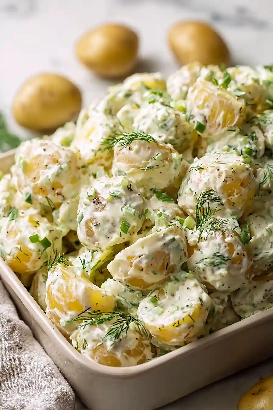 creamy dill potato salad