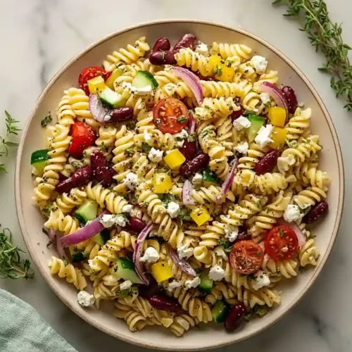 bean pasta salad