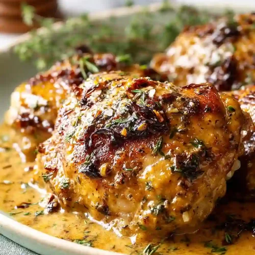 Marry Me Chicken Thighs