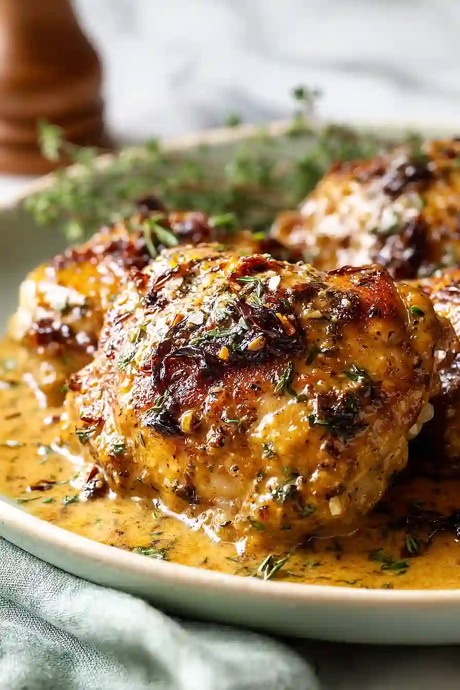 Marry Me Chicken Thighs