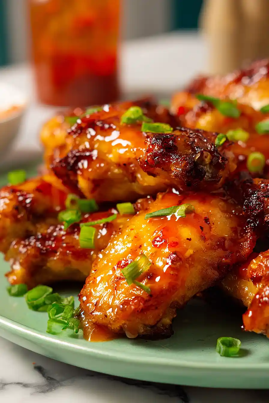 air fryer bang bang chicken wings