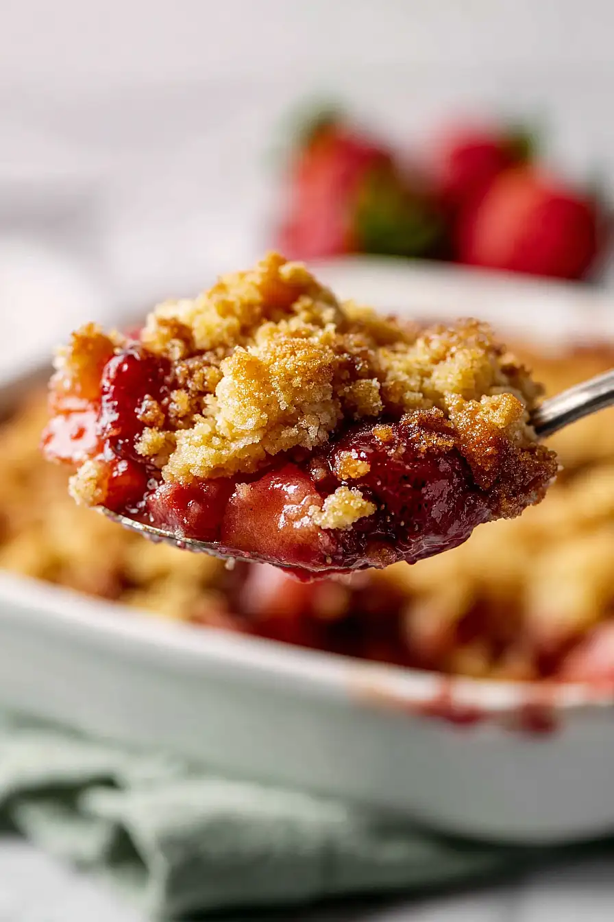 rhubarb crisp with yellow cake mix