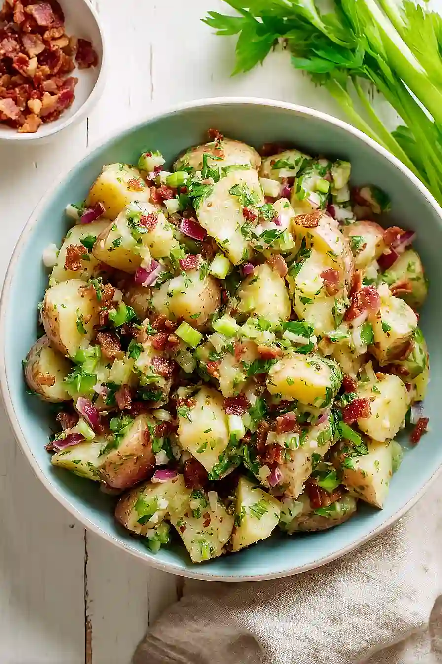 german potato salad with celery