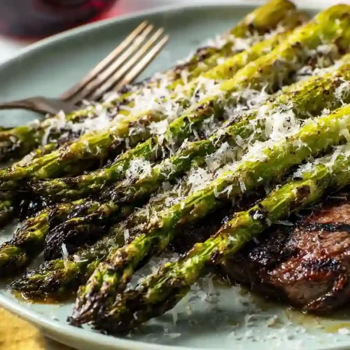 grilled asparagus with parmesan cheese