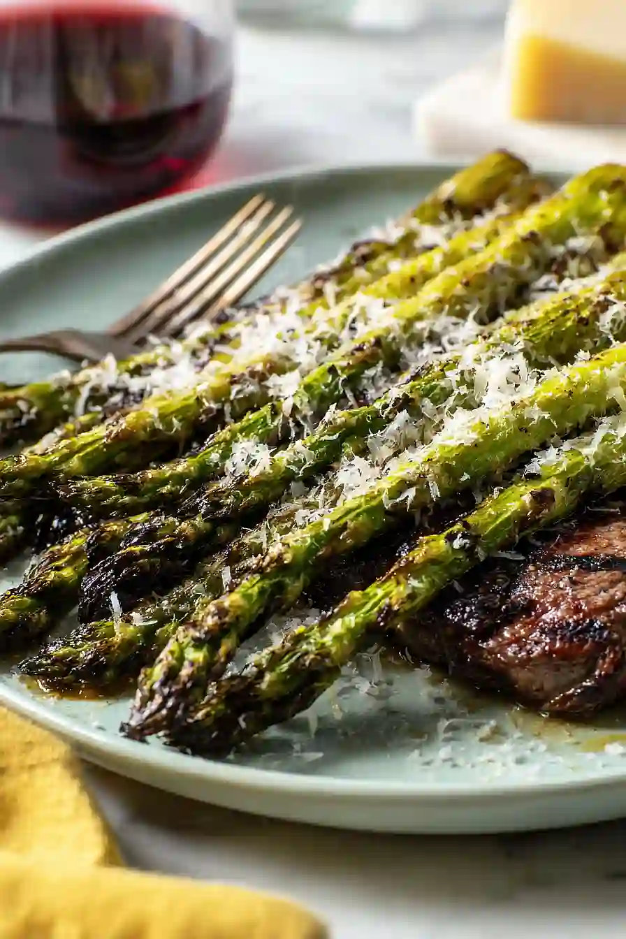 grilled asparagus with parmesan cheese