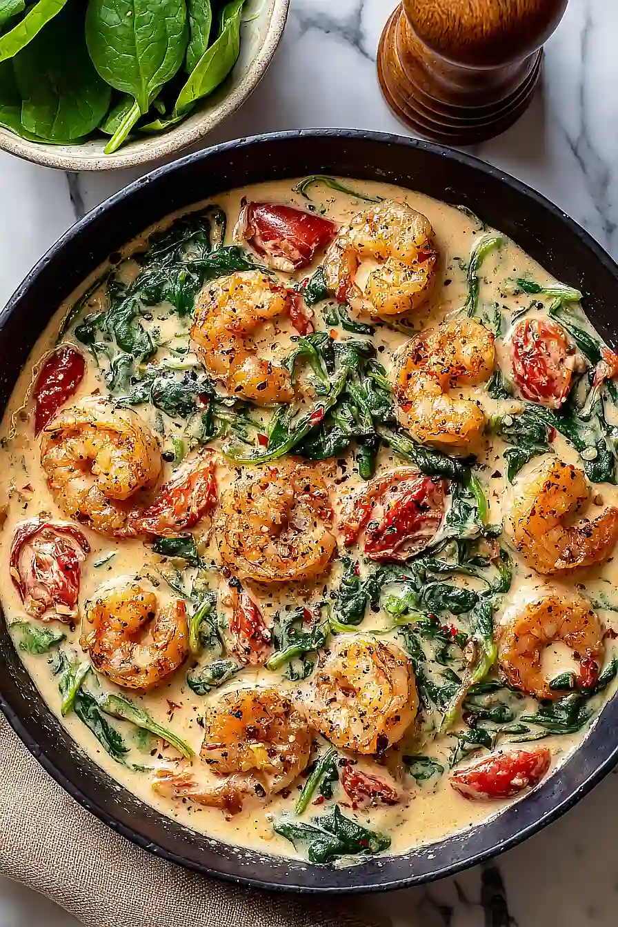 Creamy Tuscan Shrimp