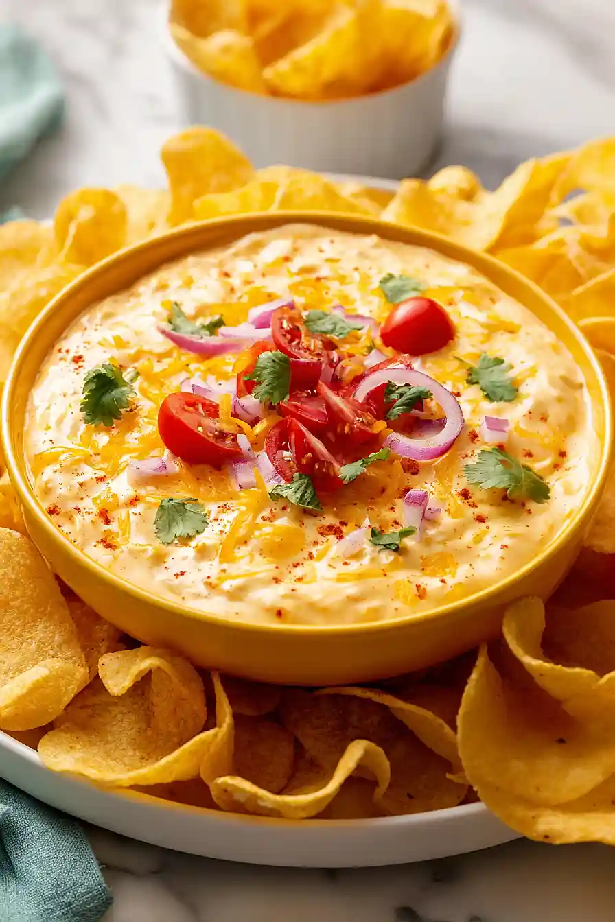 Cottage Cheese Queso Dip
