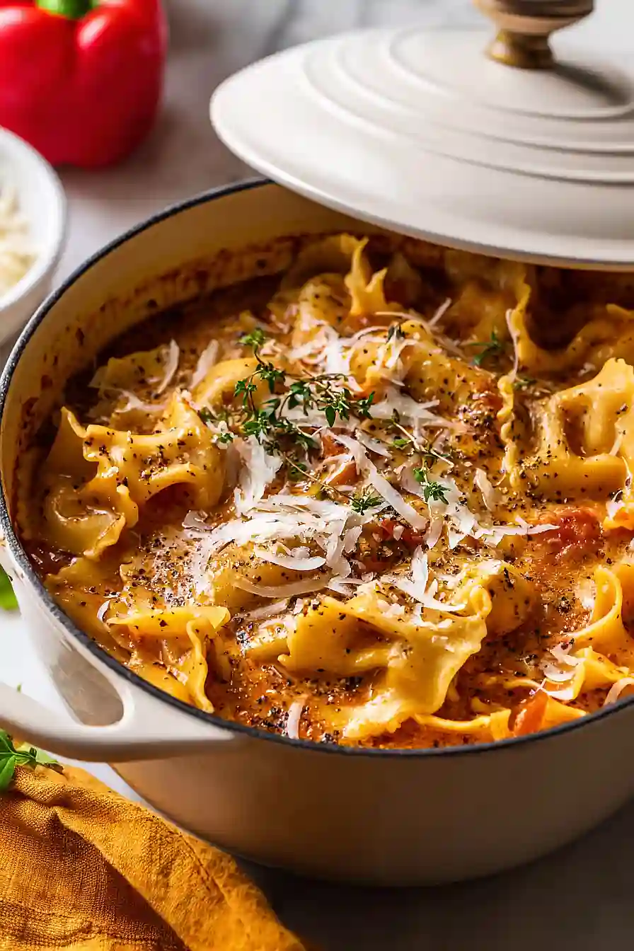 Spicy Lasagna Soup