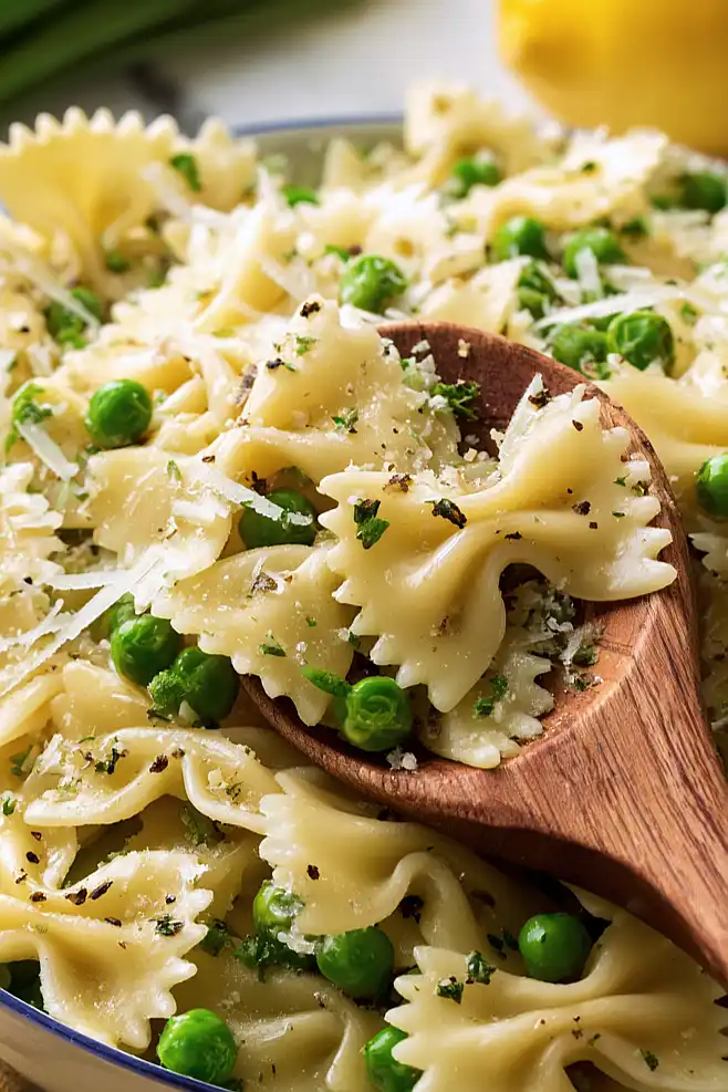 pea and pasta salad