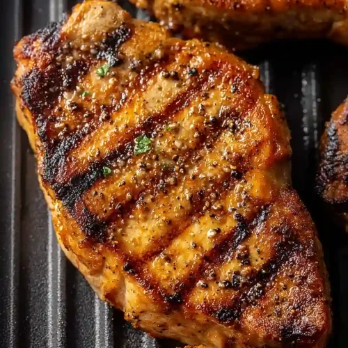 george foreman grilled pork chops