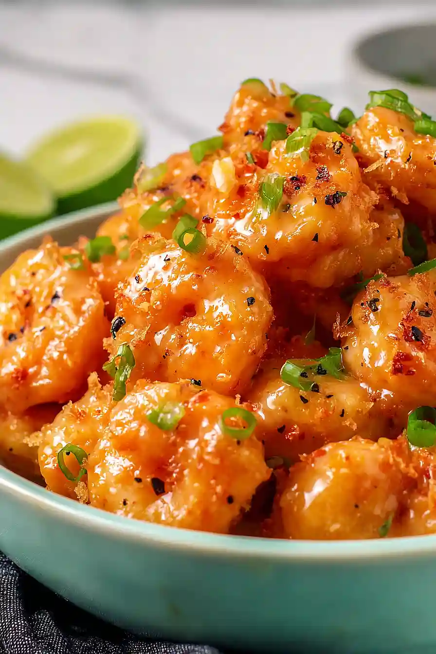 bang bang shrimp with sweet chili sauce