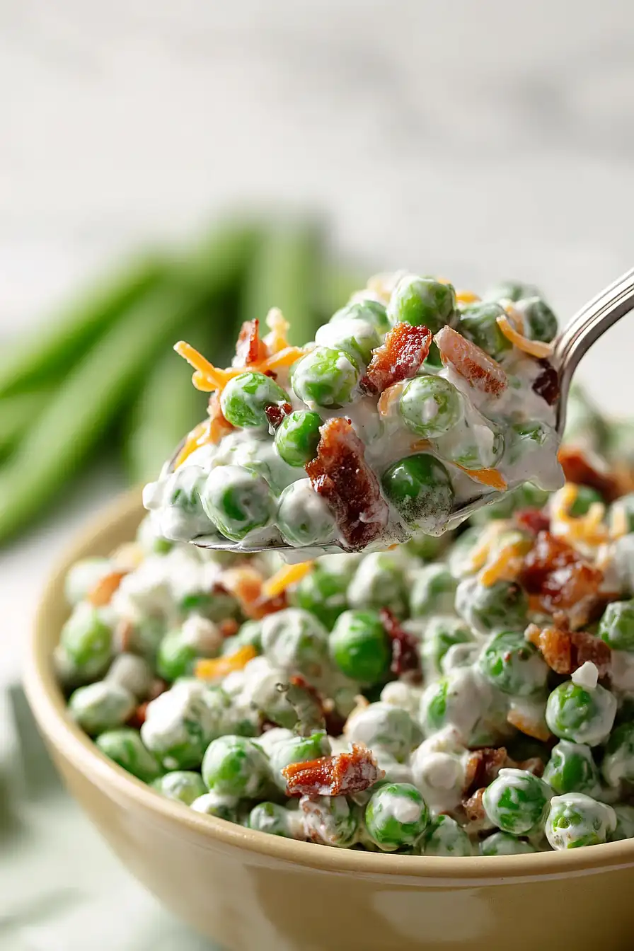 spring pea salad