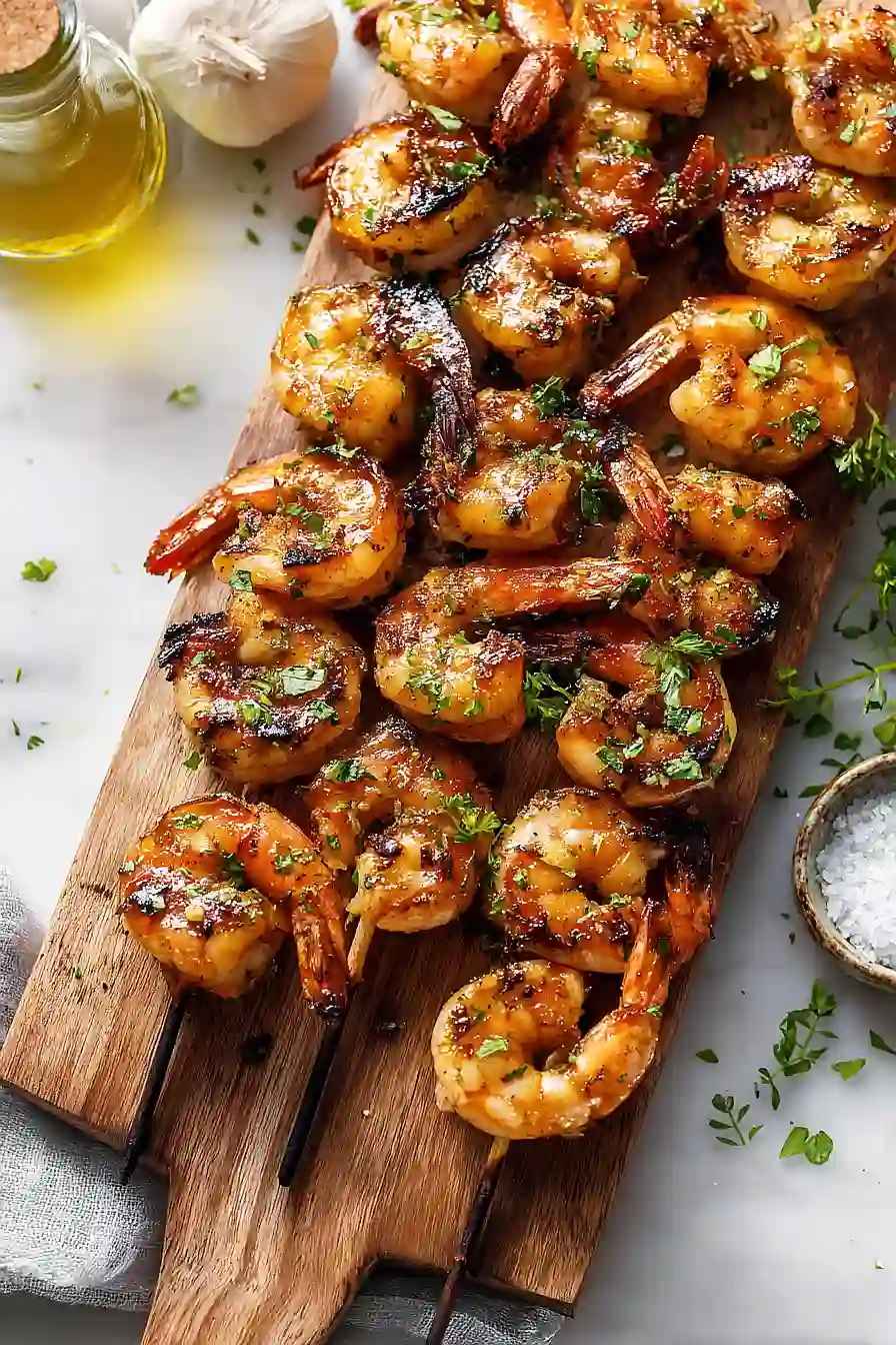 marinated grilled shrimp
