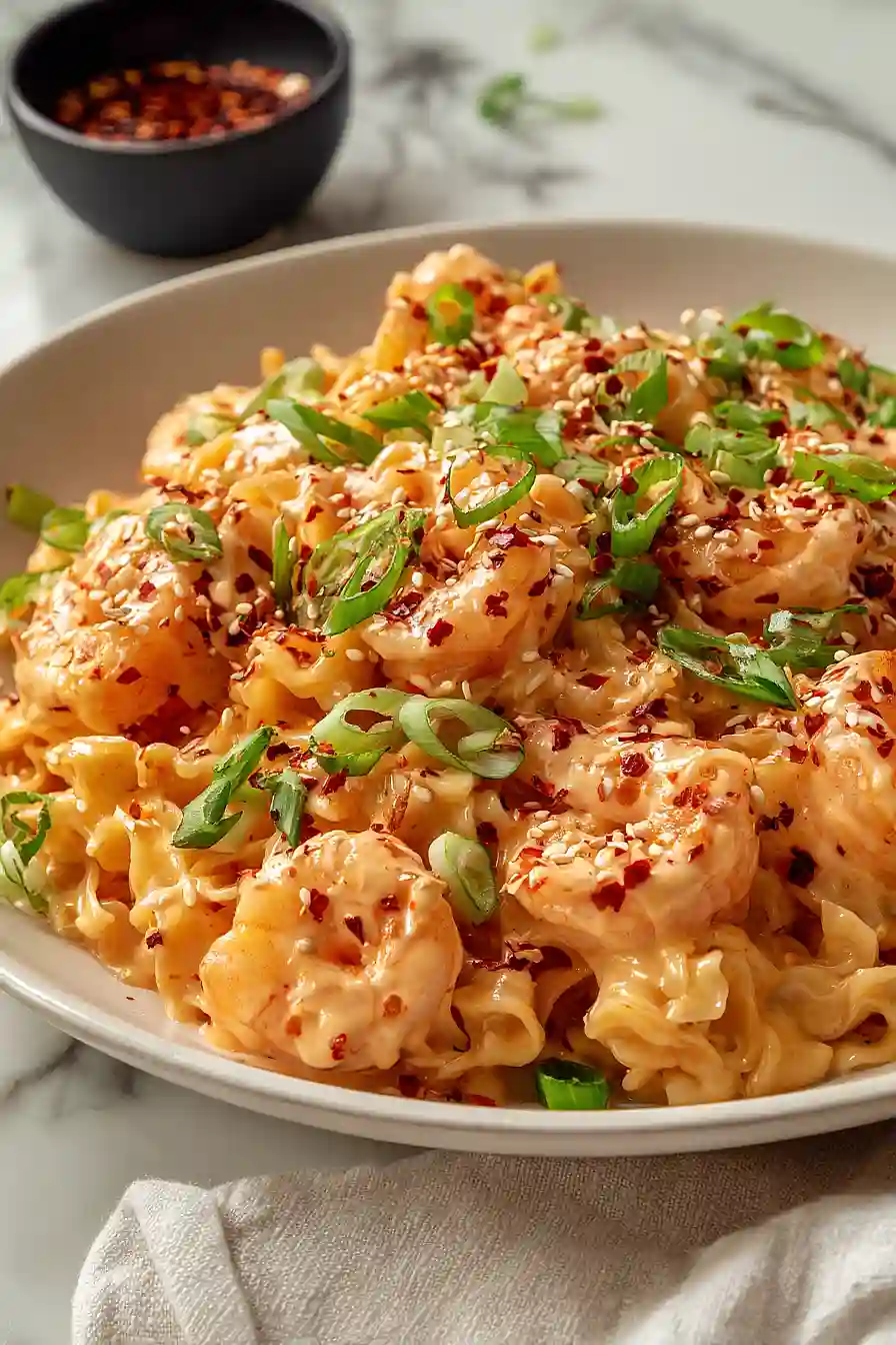 bang bang shrimp noodles