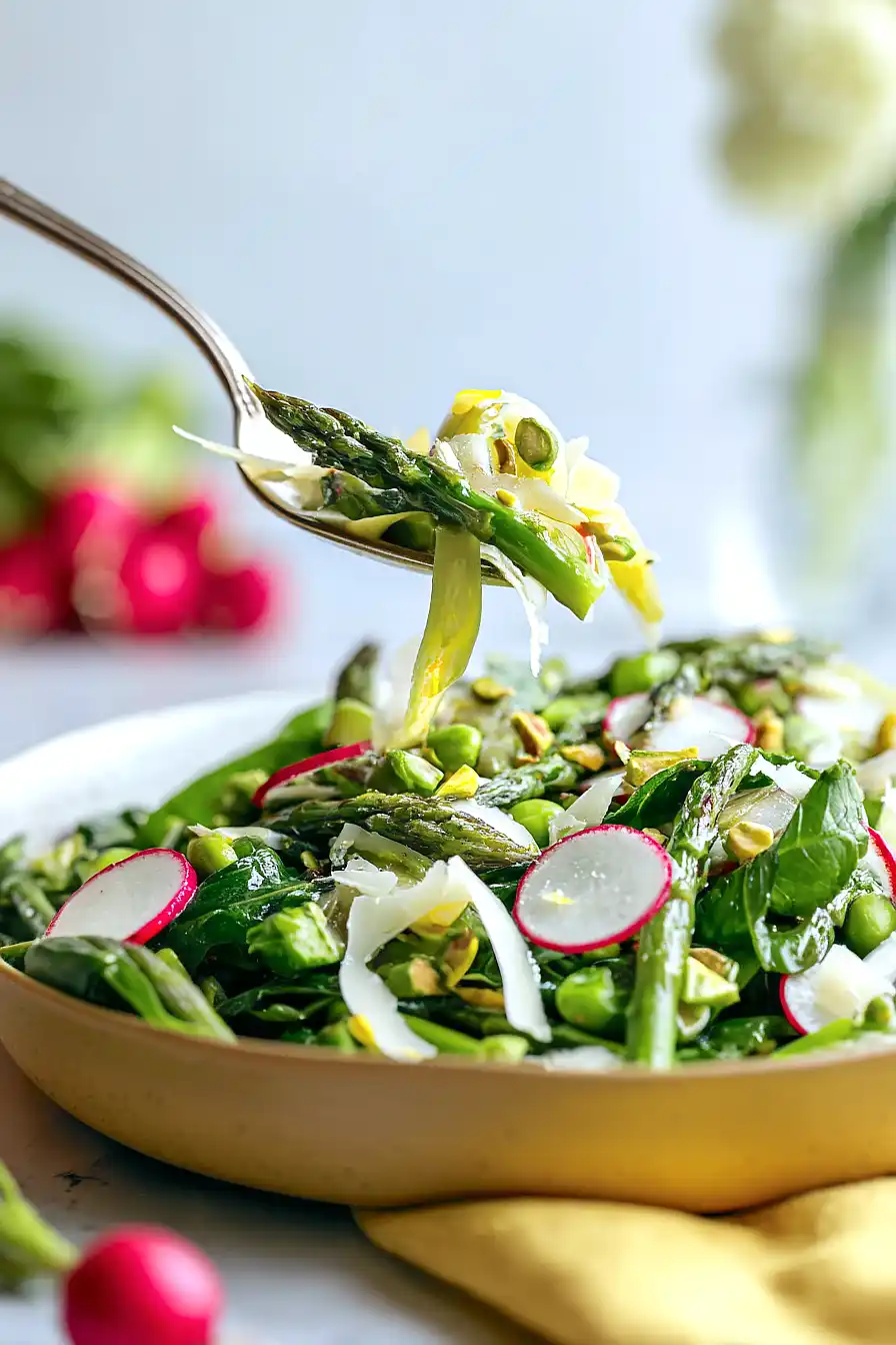 dairy free spring salad