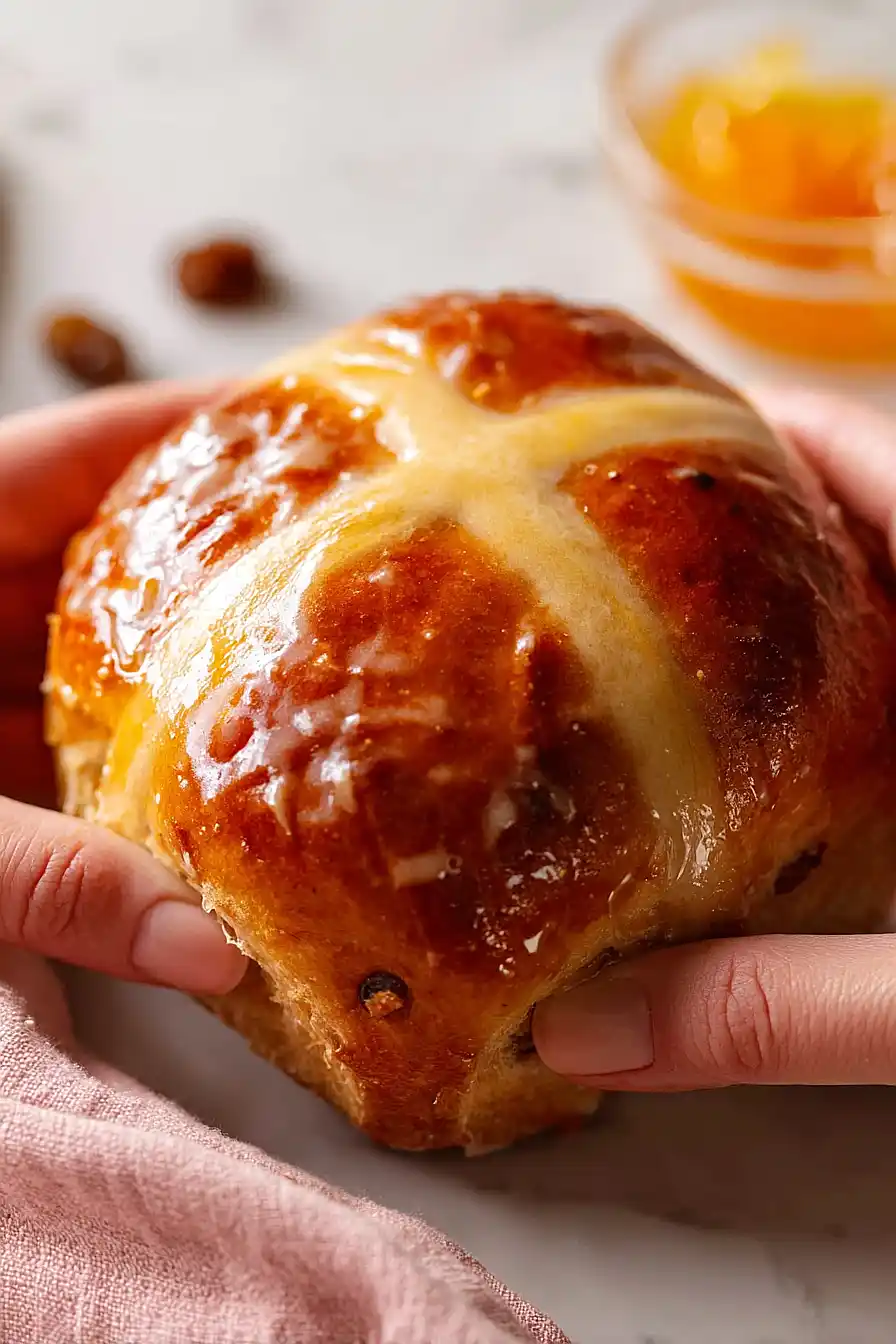 XL hot cross buns