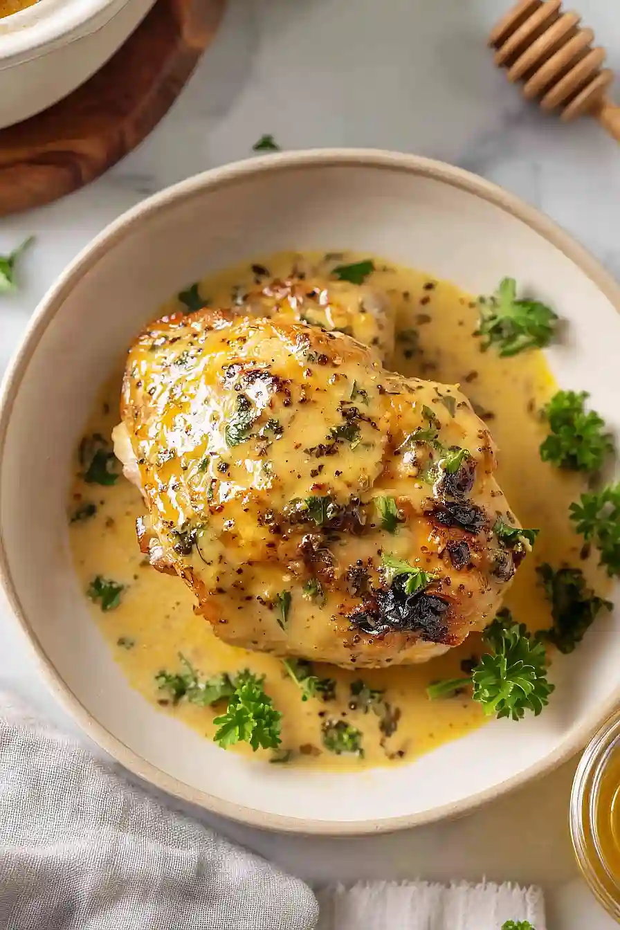 slow cooker honey mustard chicken
