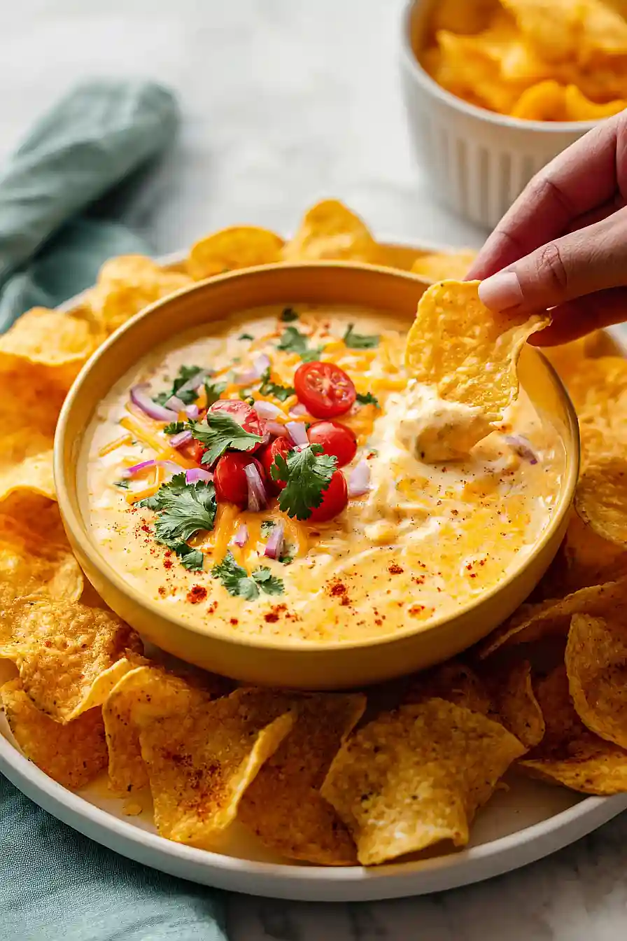 Cottage Cheese Queso Dip