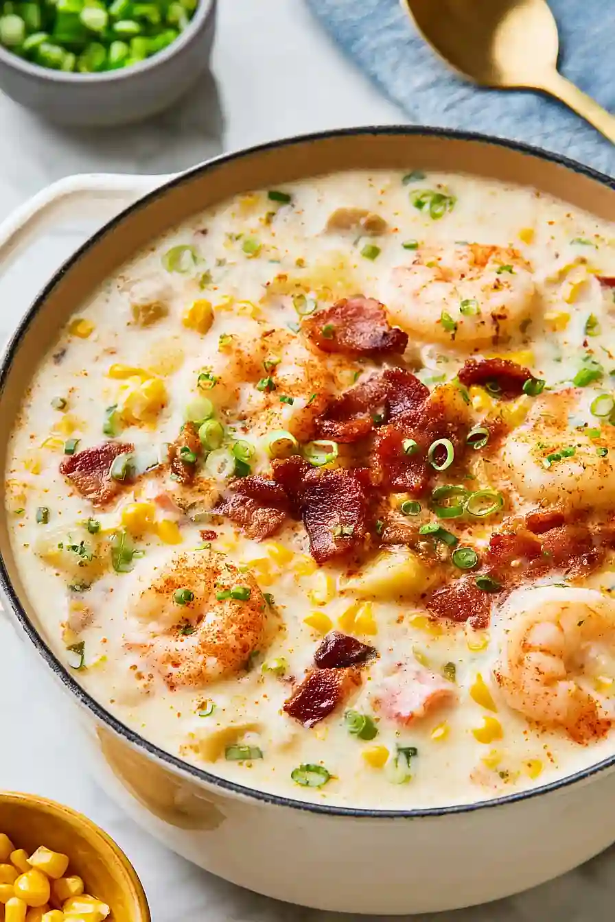 shrimp corn chowder