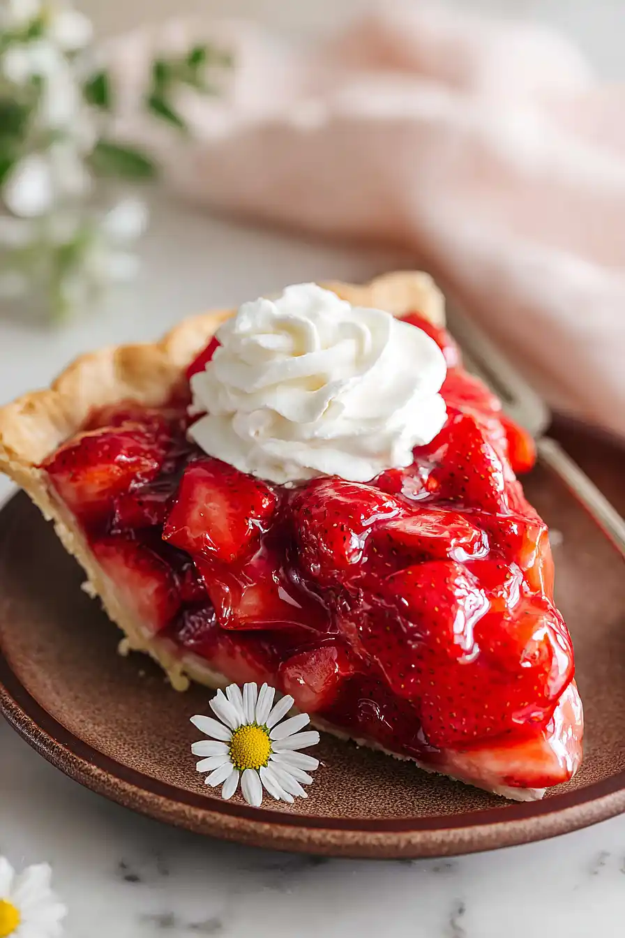 no jello strawberry pie