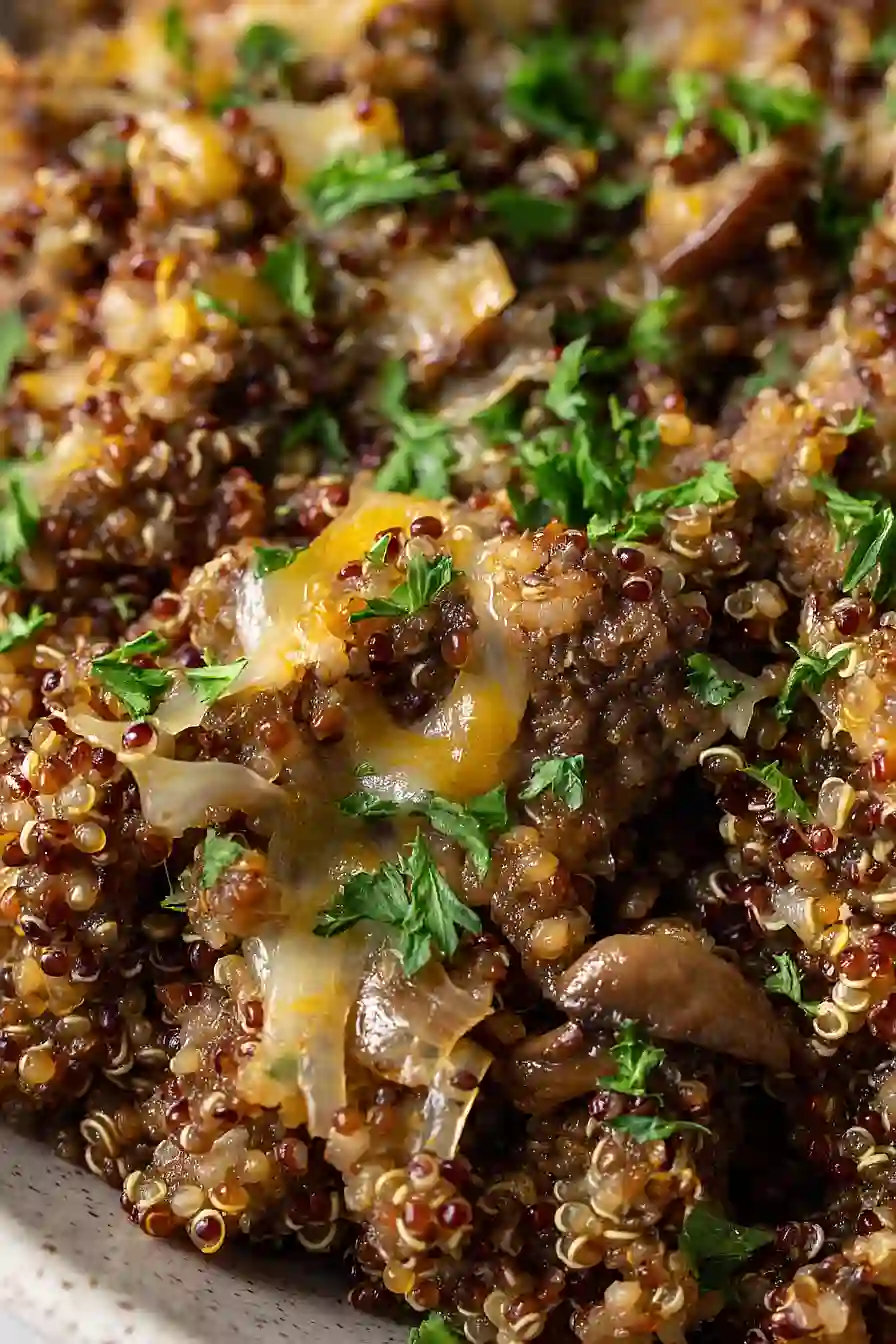 Easy Quinoa Hamburger Casserole - theamazingfood