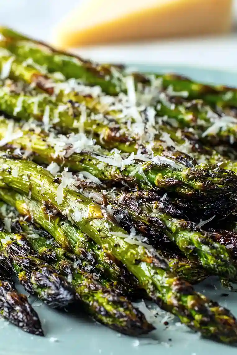 grilled asparagus with parmesan cheese