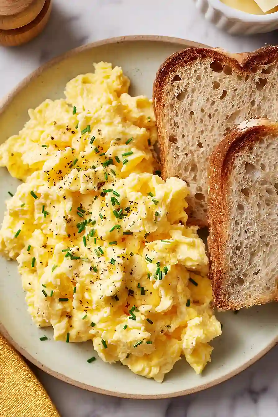 Cottage Cheese Scrambled Eggs