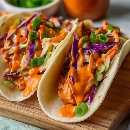 bang bang salmon tacos