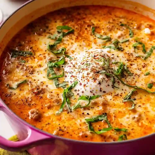 Keto Lasagna Soup