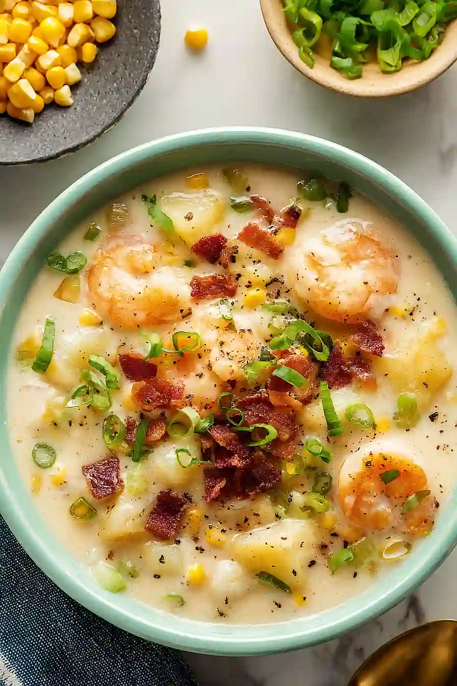 shrimp corn chowder
