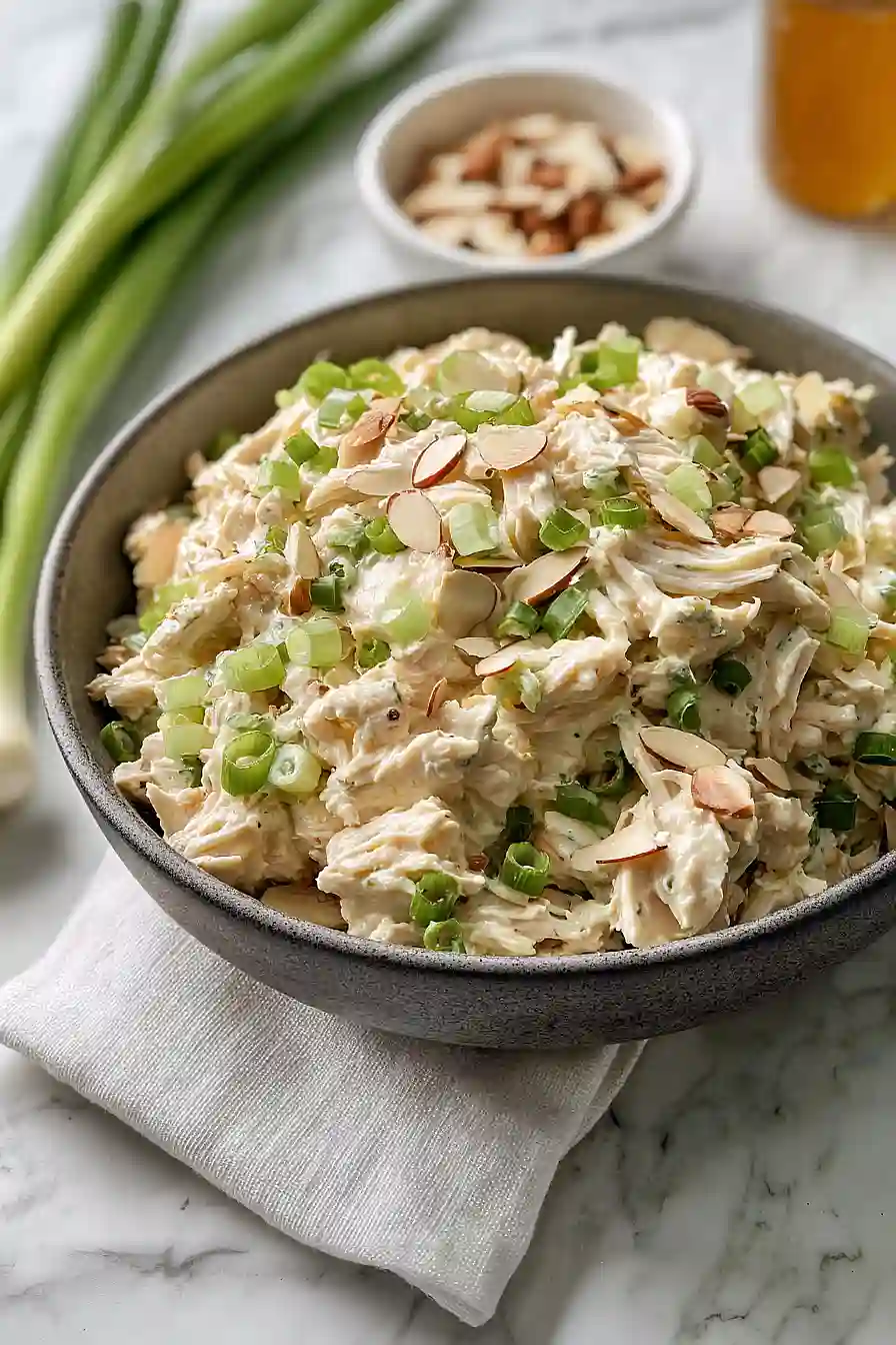 lightened up honey mustard chicken salad