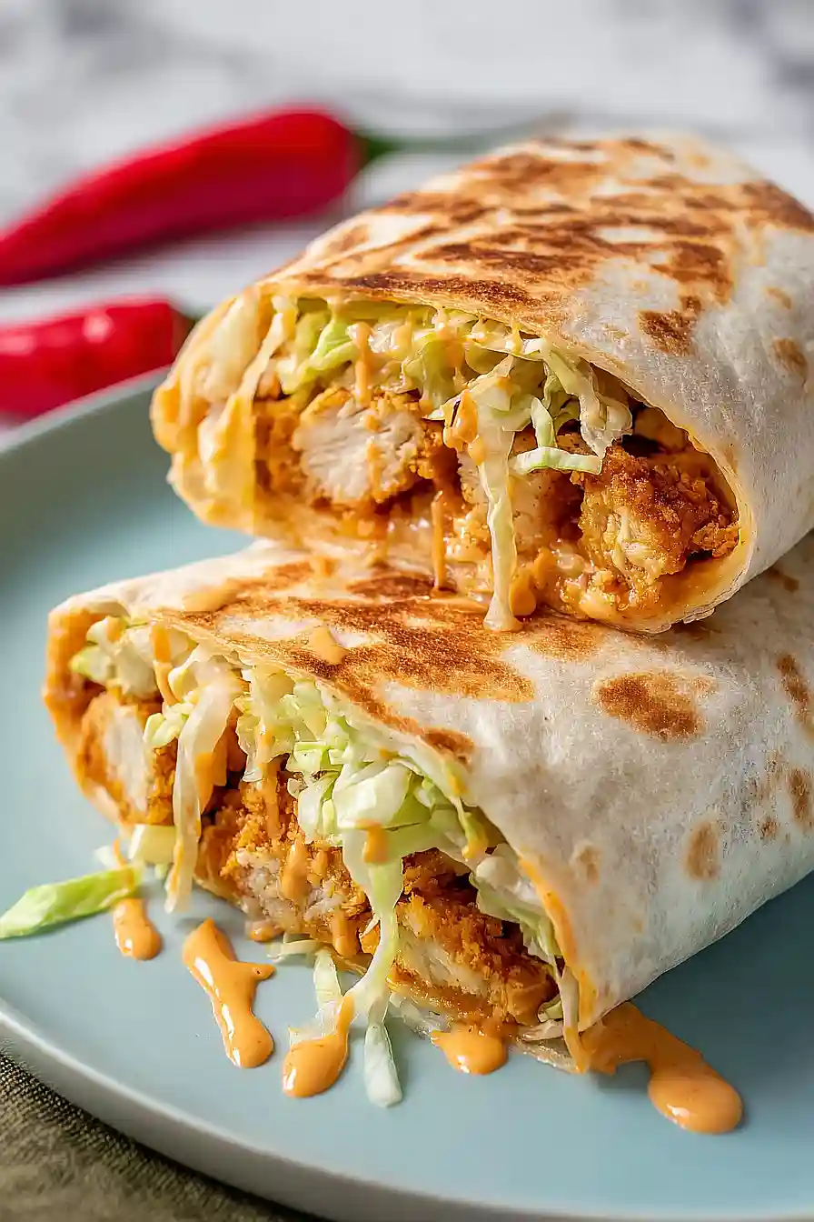 bang bang chicken burrito