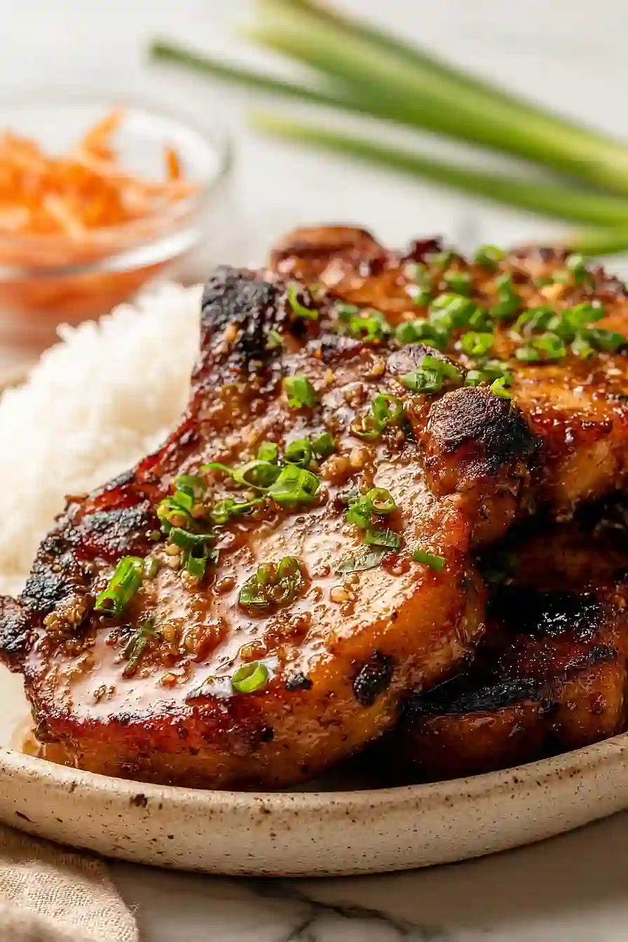 vietnamese grilled pork chops