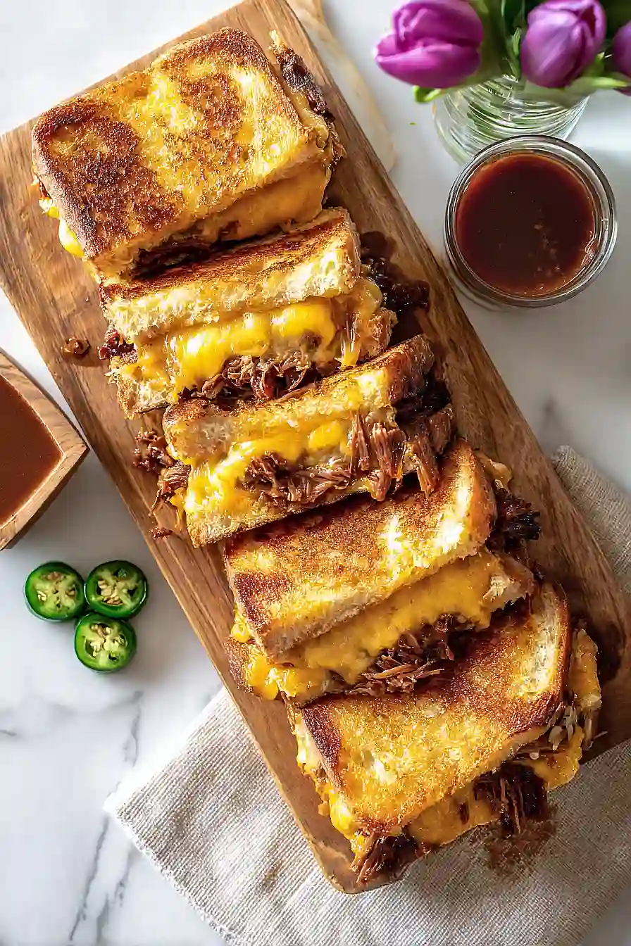 brisket grilled cheese