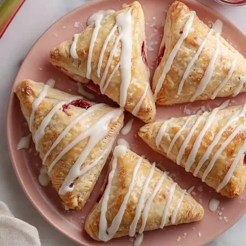 strawberry rhubarb turnovers