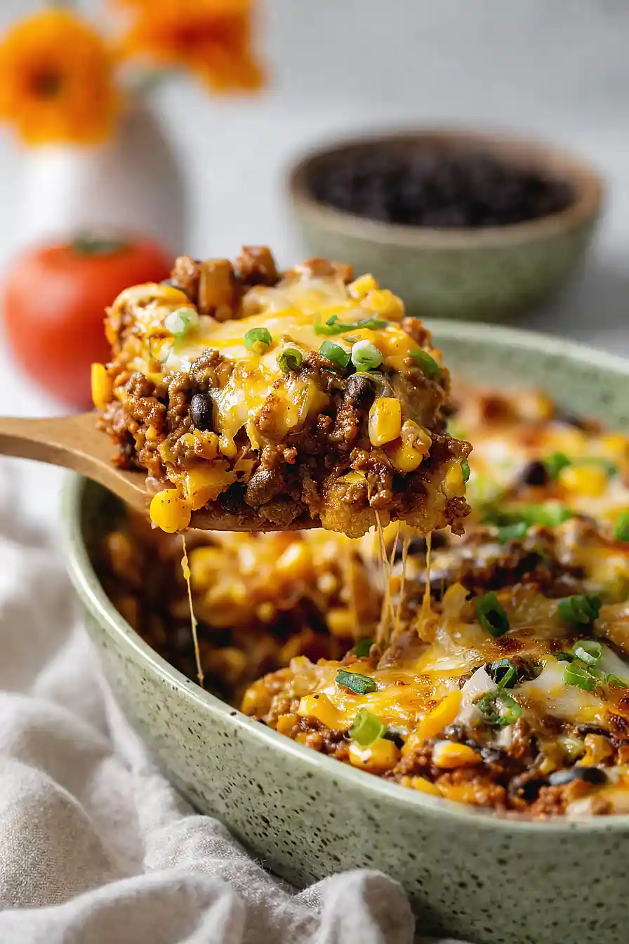 mexican hamburger casserole