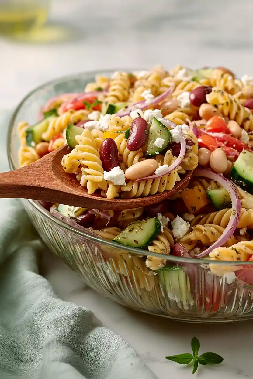 bean pasta salad