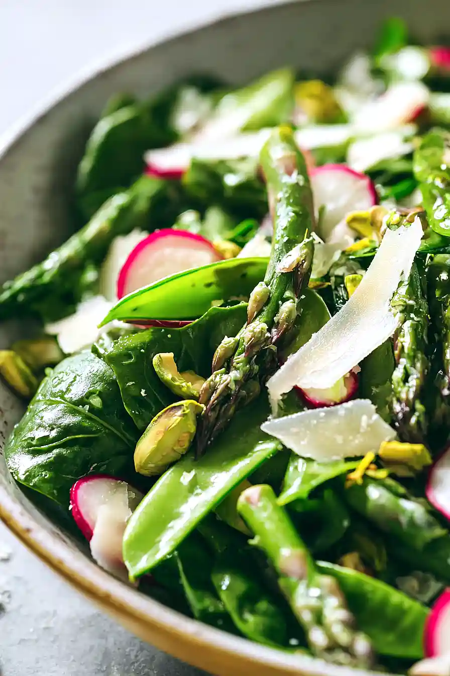 dairy free spring salad